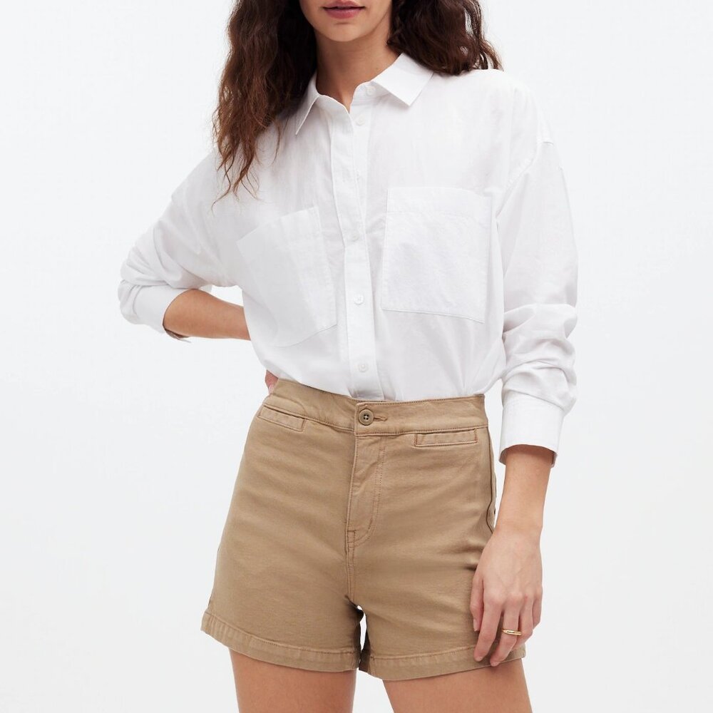 Madewell The Emmett Short: Welt Pocket Edition in Desert Tan